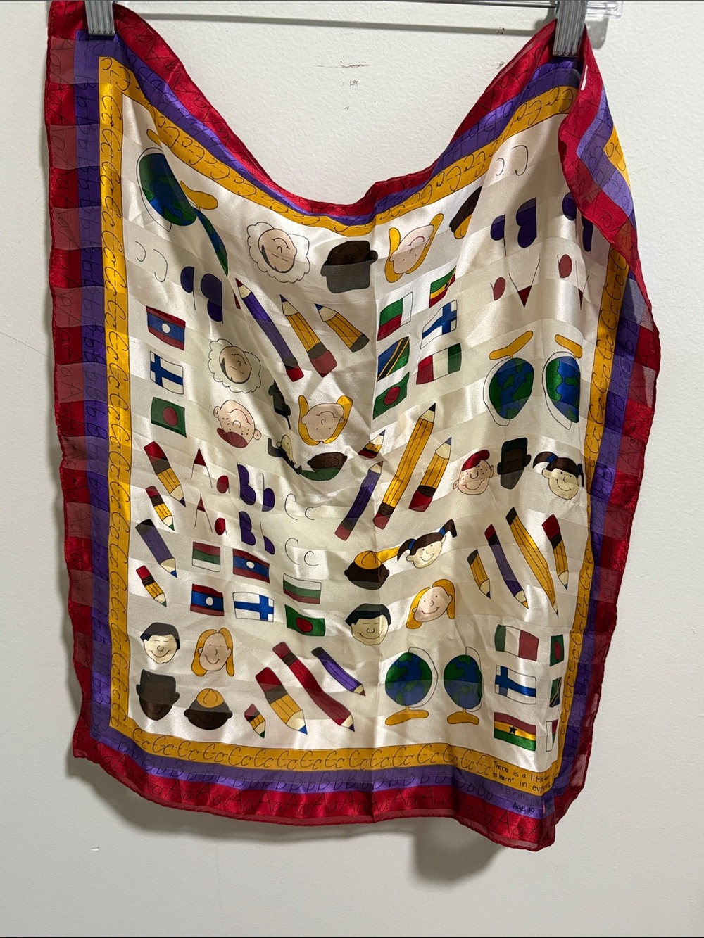 Save The Children Silk Scarf